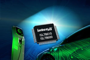 Graphic of Intersil integrated circuit