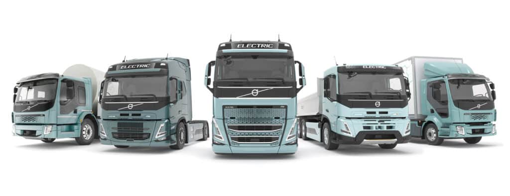 Image of electric Volvo Trucks
